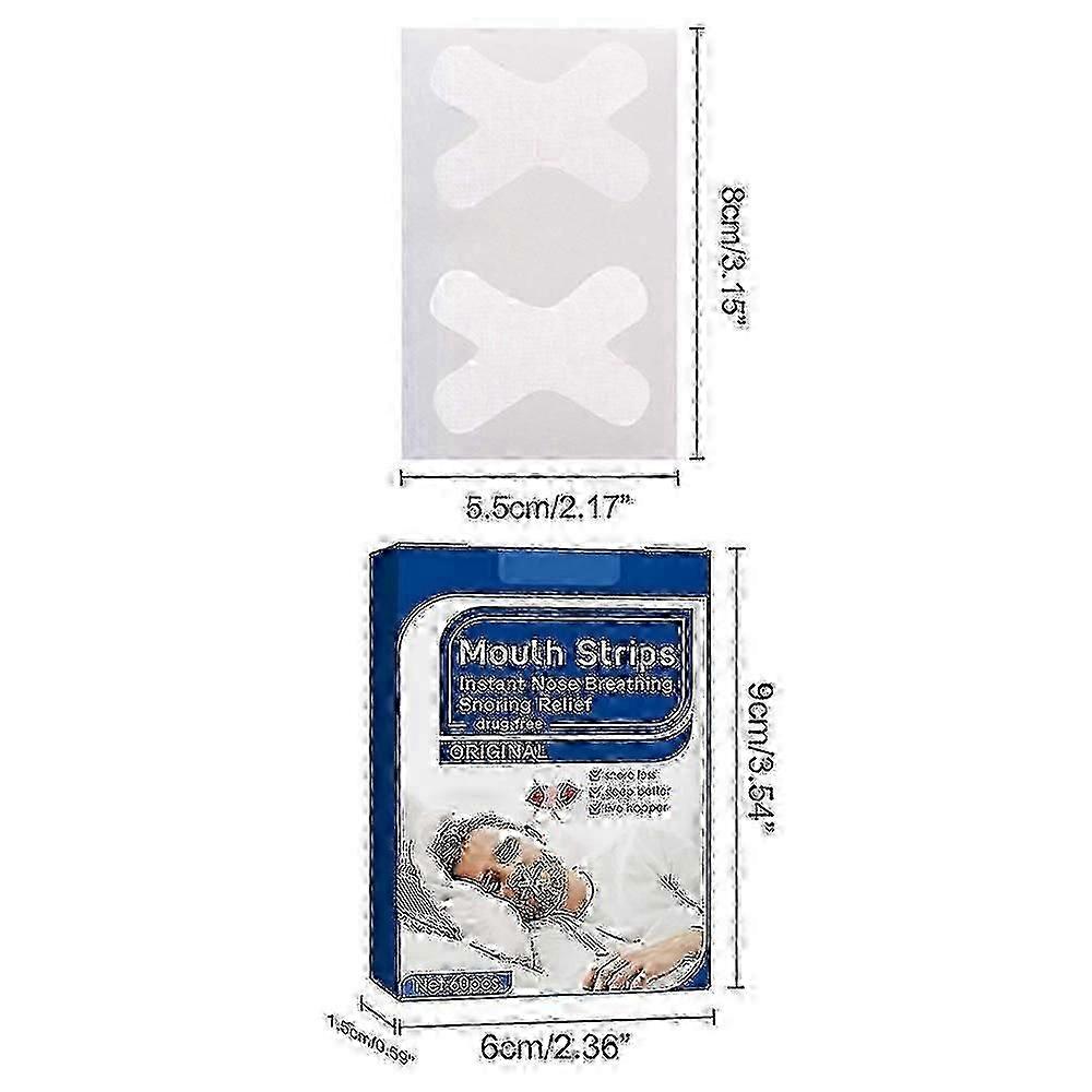 H-Sleeping Breathing Patch Bandage Efficient No-snoring Mouth Tape for Sleeping