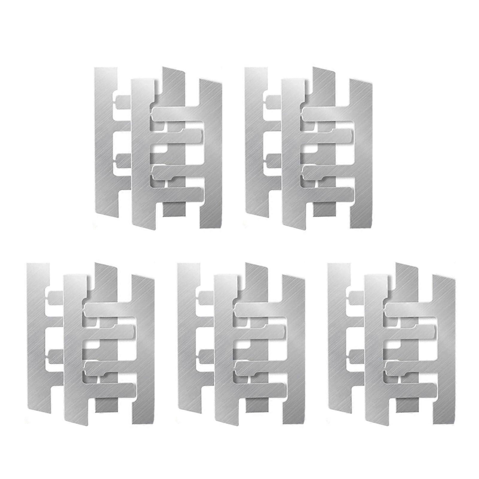 10Pcs Electrical Box Mounting Straps Switches Box Support Bracket Wall Electrical Outlets Spacers F Clamp Enduring Multicolor