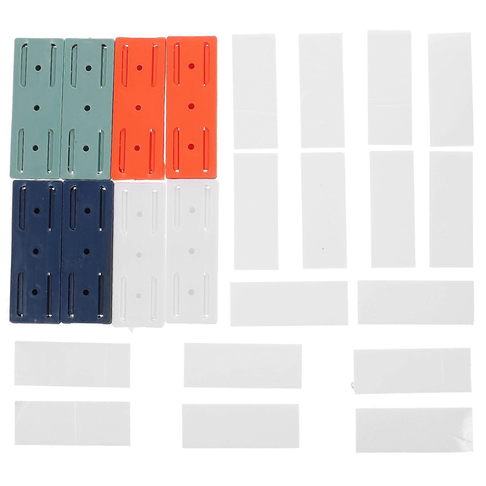 Power Strip Holder Extension Cord Wall Mount Kitchen Use Rectangular 8Pcs