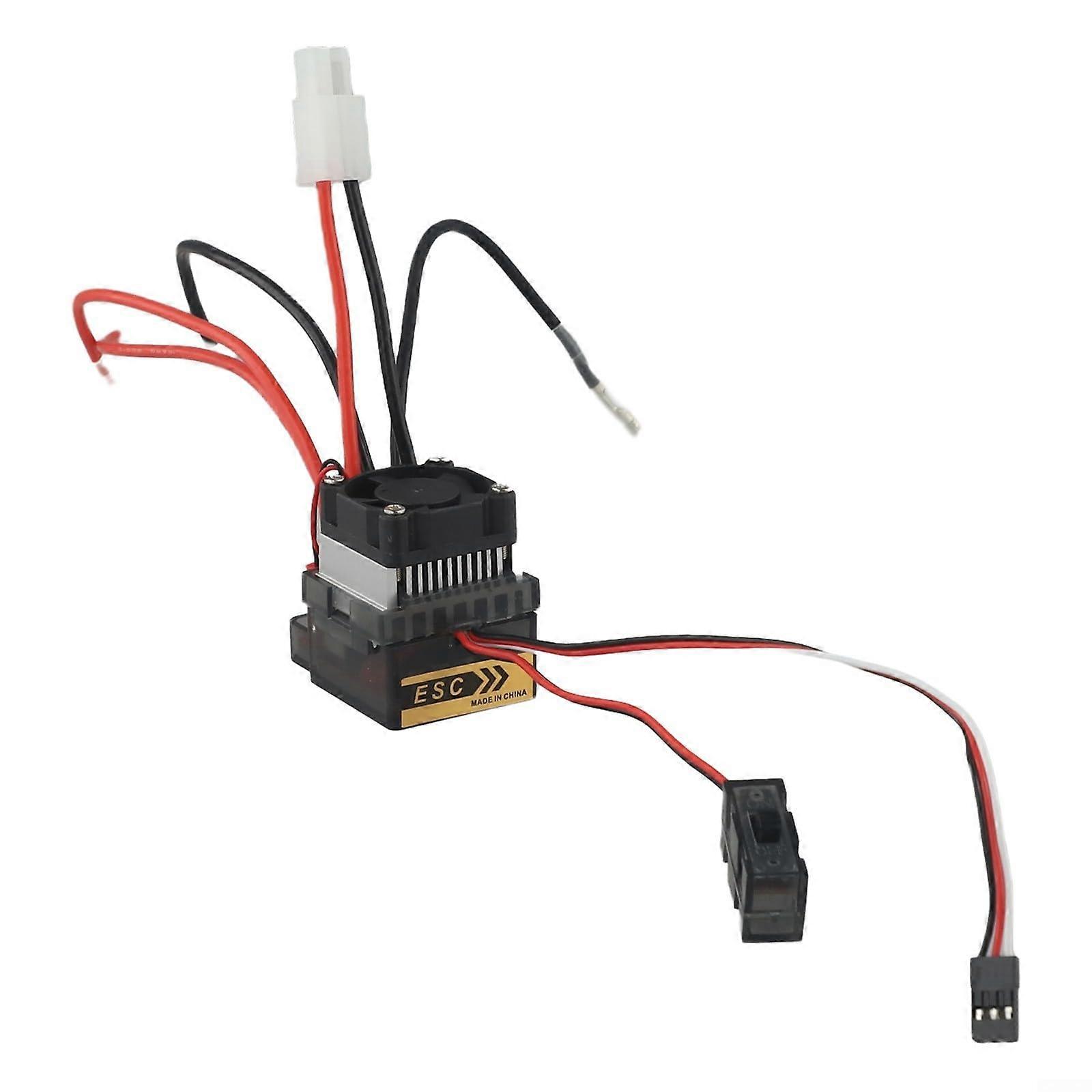 RC Car Boat ESC 320A  Voltage ESC Brushed Speed Controller with Heatsink and Fan for RC Car Truck Boat