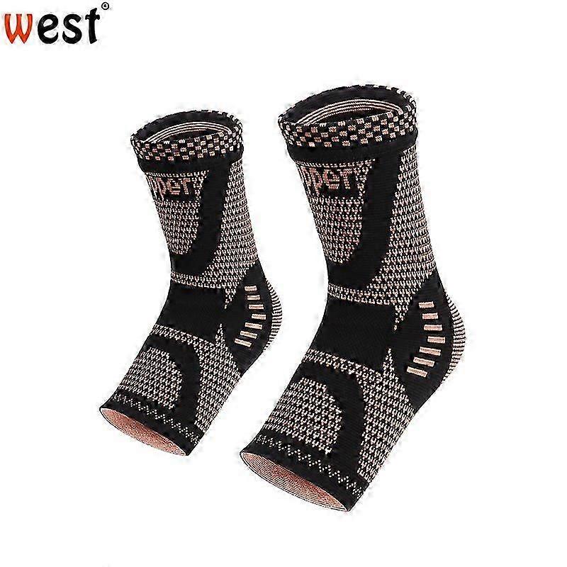 A Pair Of Sports Ankle Pads,Nylon Knitted Ankle Pads