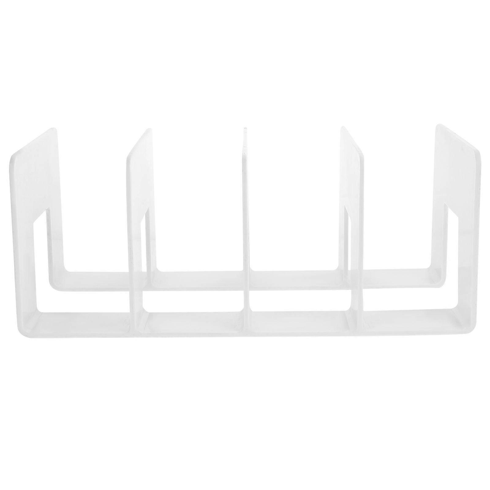 Desktop Book Storage Rack Convenient Book Shelf Book Holder Documents Organizer