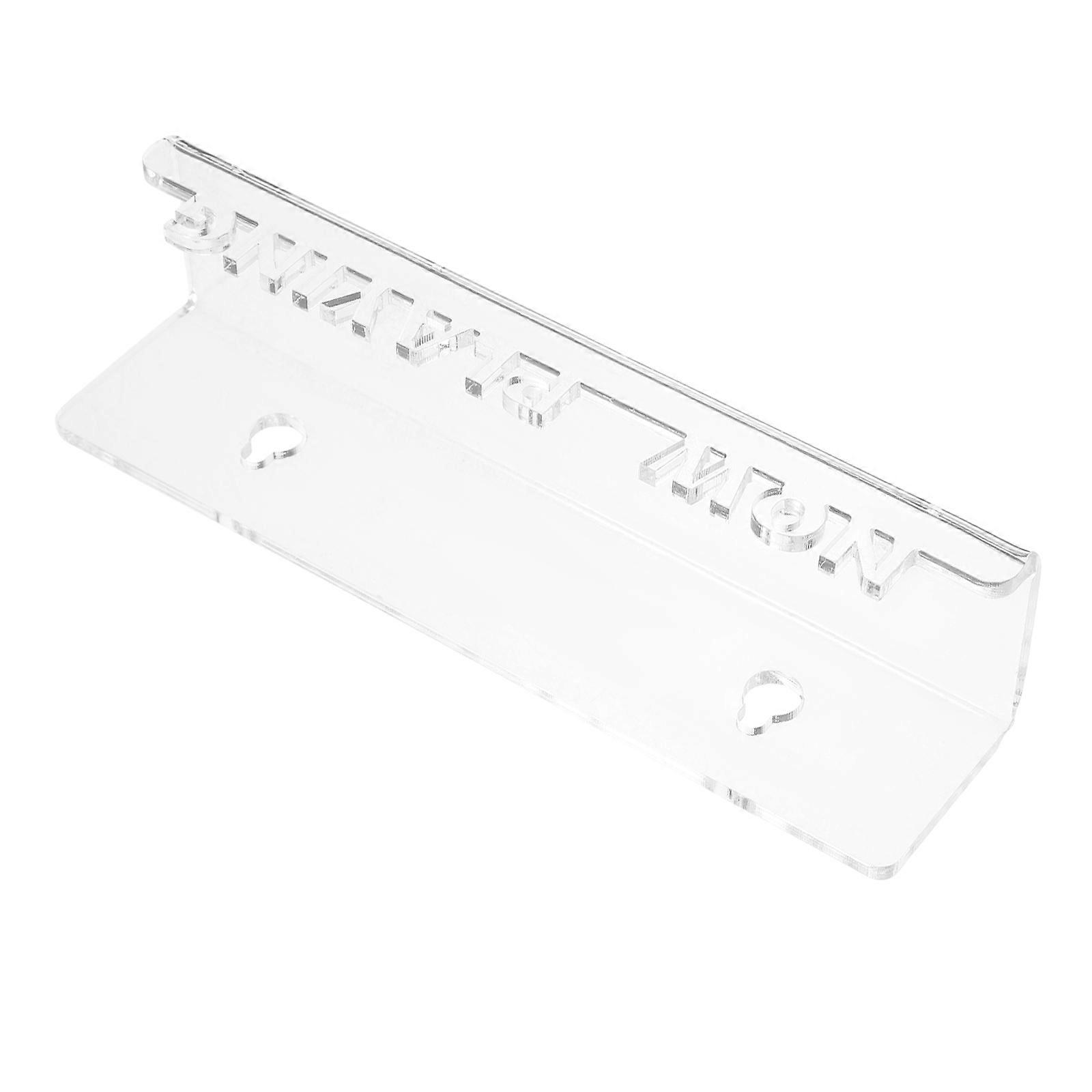 Acrylic Floating Vinyl Record Display Rack for WallMounted Storage, Transparent, SpaceSaving Design