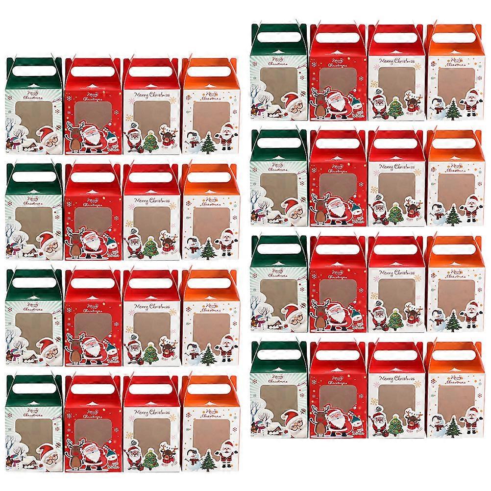 Present Boxes Parties Storage Assorted Color Square 50Pcs