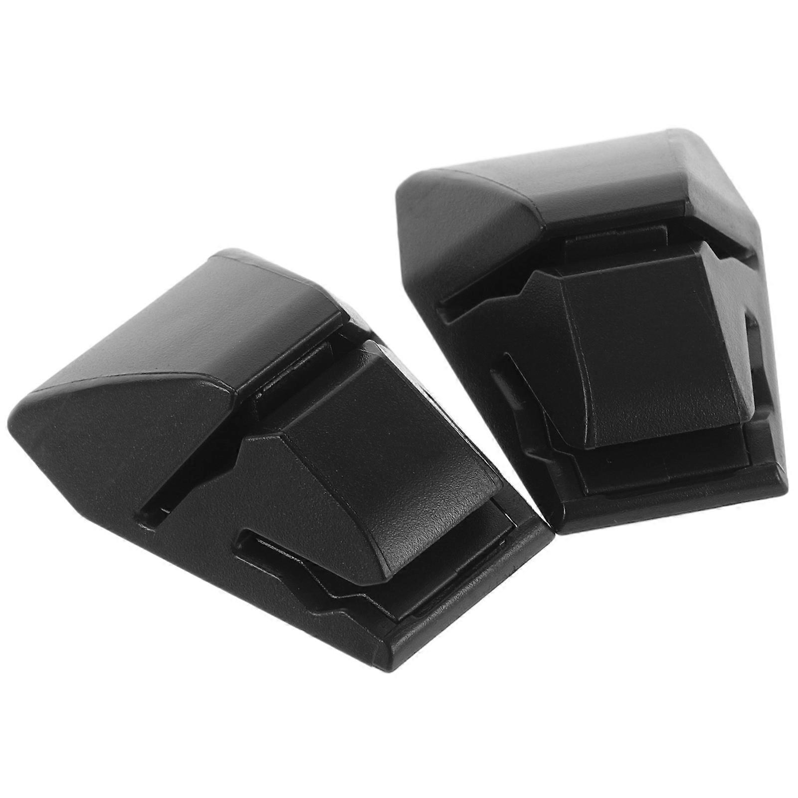 Car Parking Permit Holder Clip 2Pcs Rectangular Design Ideal For Driving And Parking With Stable Base