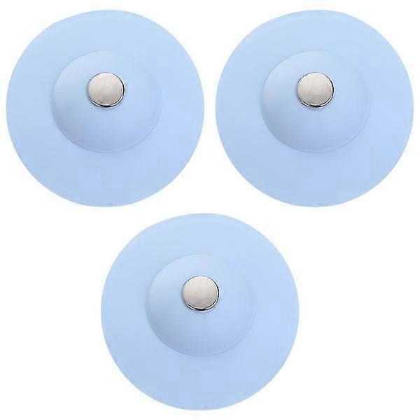 Universal Drain Plug for Sink - Silicone (3 pcs blue)