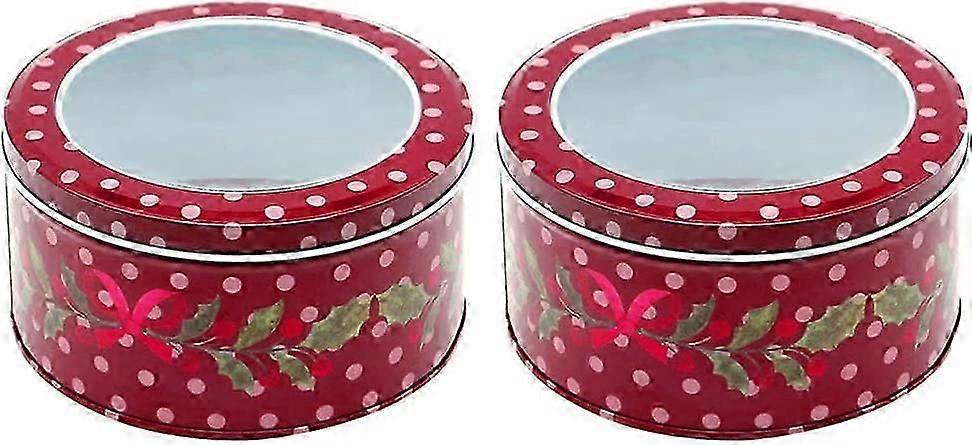 Christmas Cookie Gift Boxes Christmas Tin Candy Boxes Bakery Treat Boxes Empty