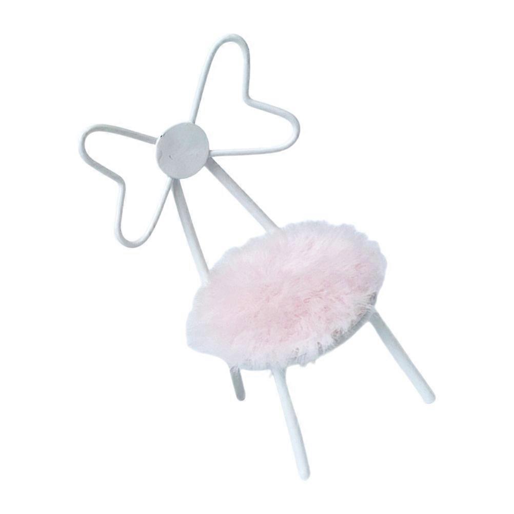 Miniature Dollhouse Accessories Butterfly Shape Backrest Display Item 1Pcs