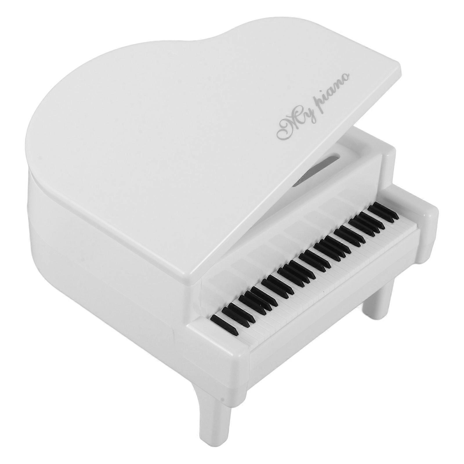 Steel Piano Money Box for Storage Use Creative Kids Plastic Savings Box