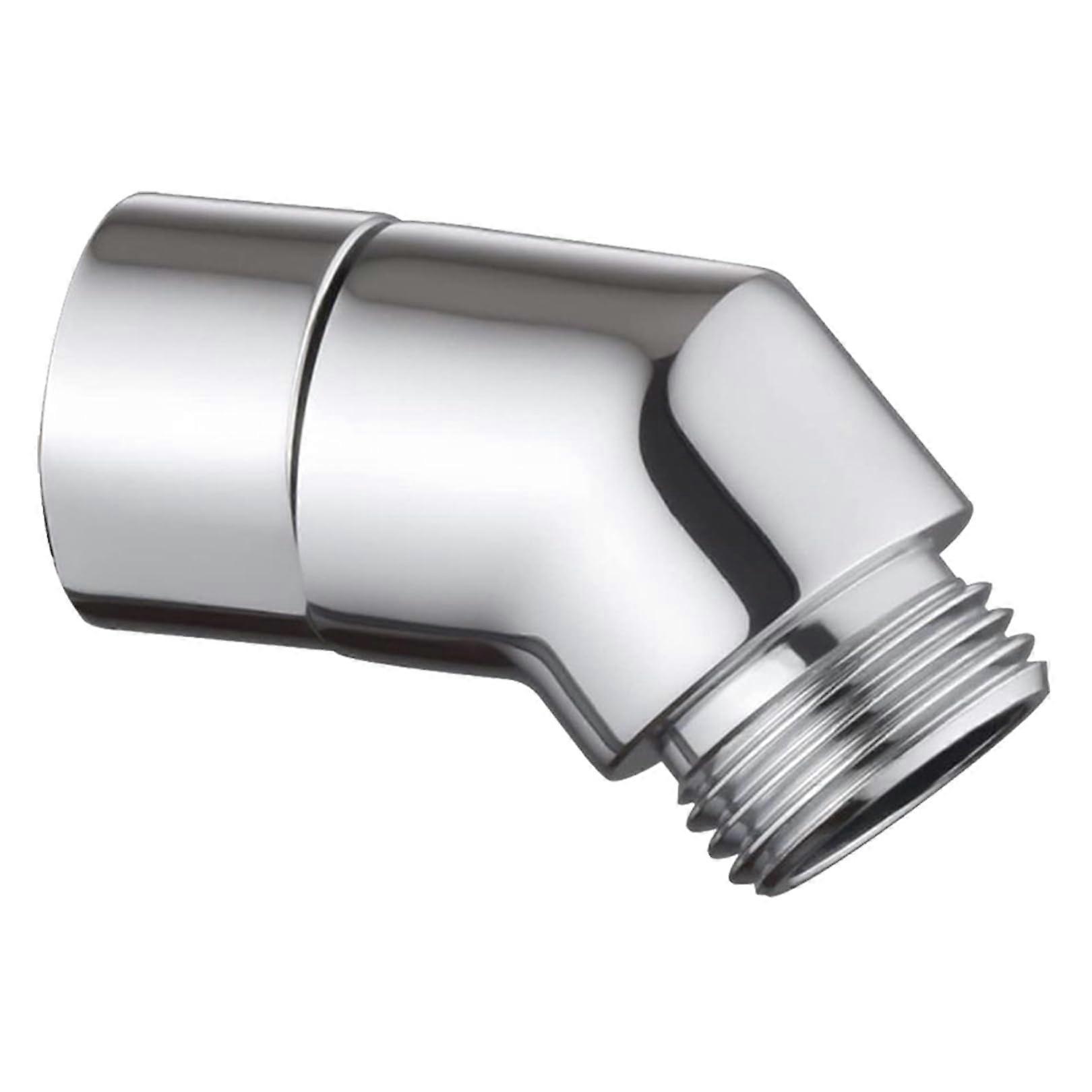 Shower Head Extension Arm Adapter Curved Hose G1/2' Wall Mounted Angle Adapter