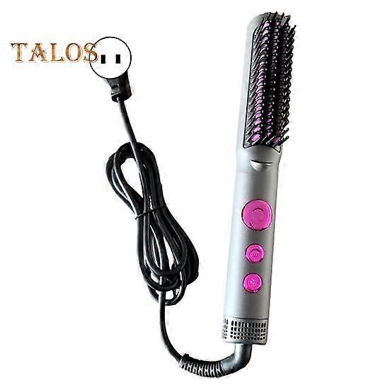 Cold Wind Hair Straightener Brush Temperature Modes Adjustable Fast Heating Portable Travel Electric Hair Straightening Styling Detangling Comb