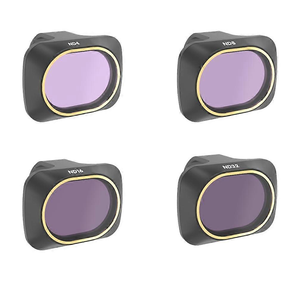 ND Filter Kit for DJI Mini 4K/2/SE/Mavic Mini 4 Pack (ND4, ND8, ND16, ND32) Optical Glass with Multi Coating and 24mm Size