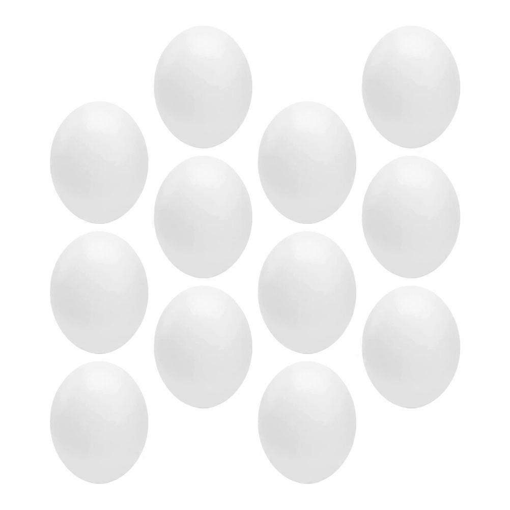 Creative Fake Eggs Perfect for Interior Design, Smooth Finish and Round Shape