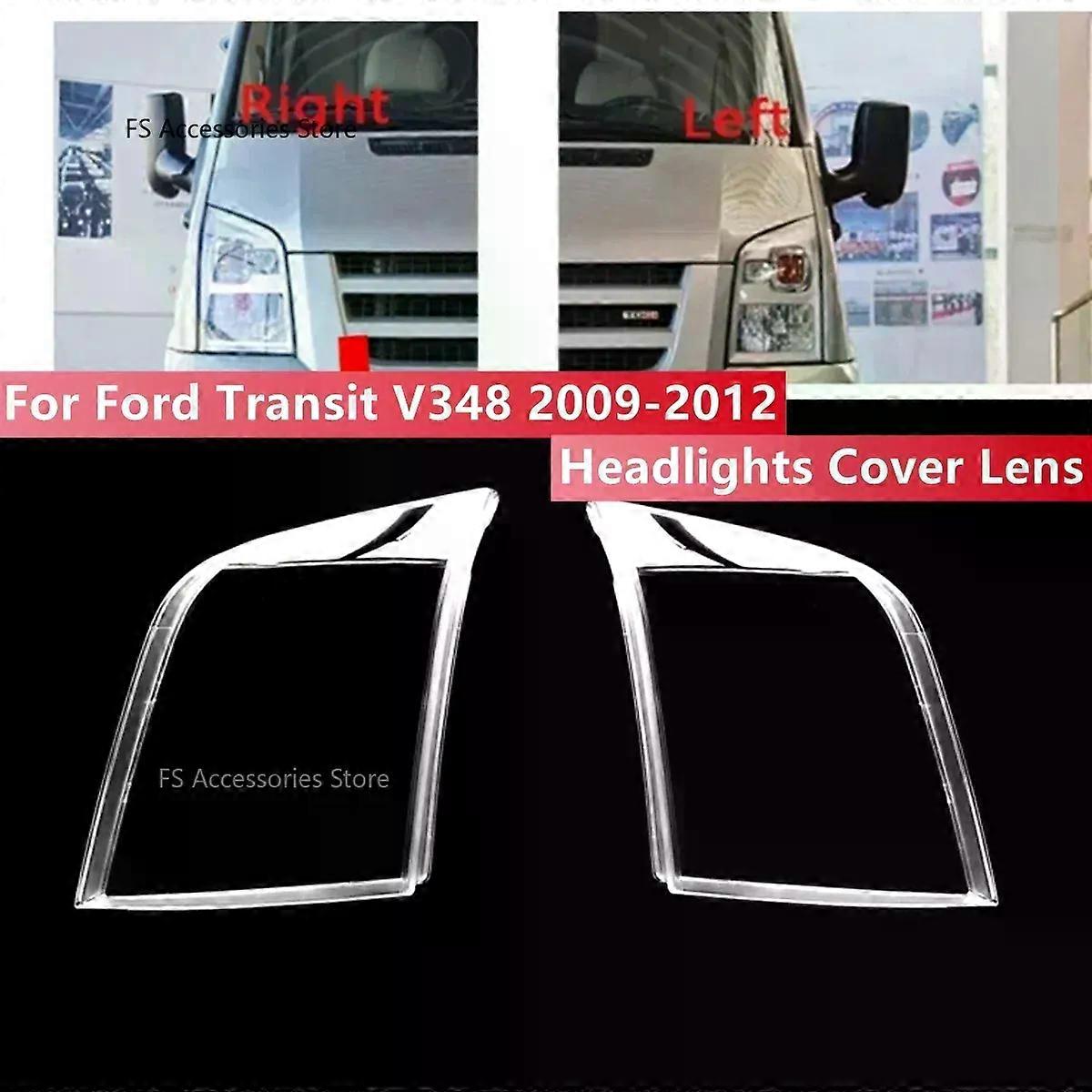 Anwenden Scheinwerferabdeckung Für Ford Transit V348 2009 2010 2011 2012 Frontscheinwerferabdeckung Linse Transparente Scheinwerfer Lampenschirm Lampenschale