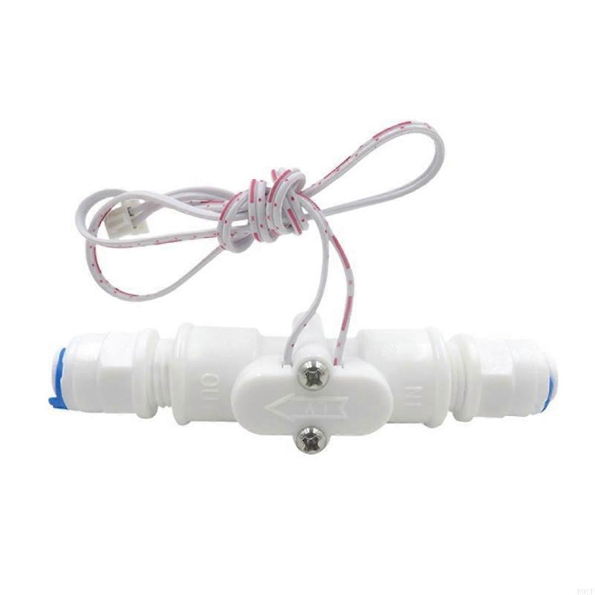 1/4 NPT Water Sensors Effect Sensors Meter Counter Hose 0.3-6L/Min for Reverse Filter