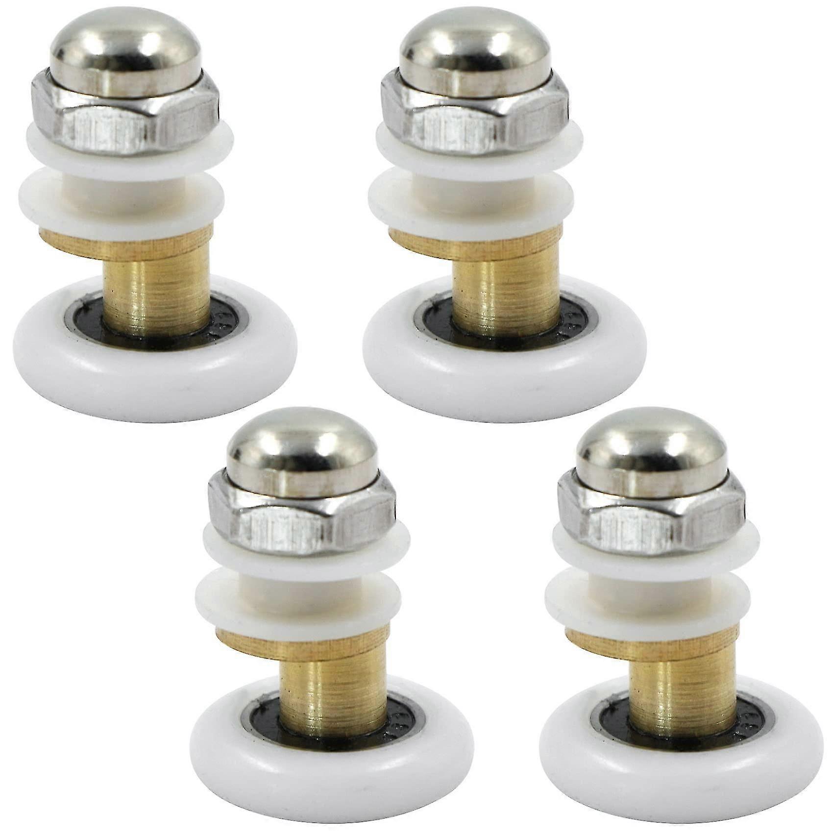 シャワードアプーリー - スライディングシャワーローラー用シャワーキャスターホイール真鍮シャワーエンクロージャードアキャスターホイール4PCS 23mm