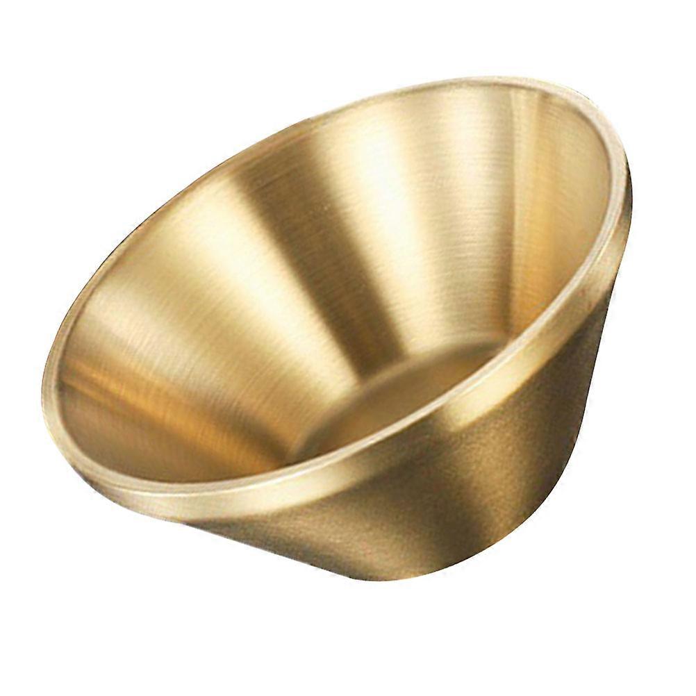 Lightweight Stainless Ramen Bowl Double Layer Design Outdoor Use 14X14X6.4Cm 1Pcs