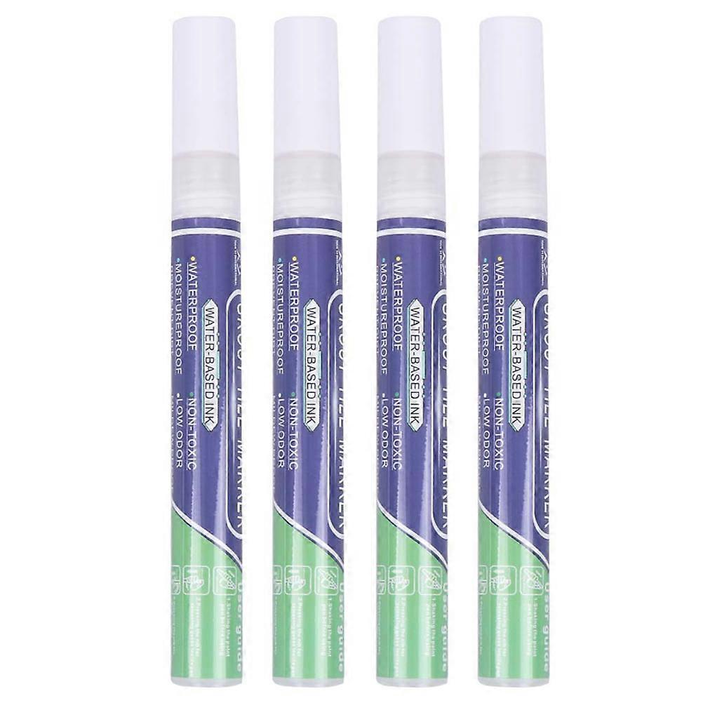 Grouting Pen White Renew Surface For Tile Wall Application 14X1.5X1.5Cm Repair 4Pcs