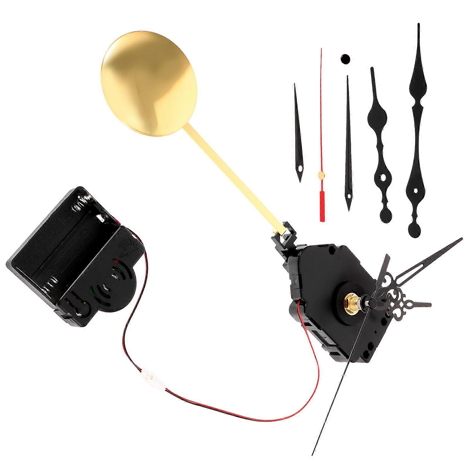 Pendulum Clock Movement Replacement Set For DIY Clock Enthusiasts With Chime Music Box And Assorted Color 1 Set