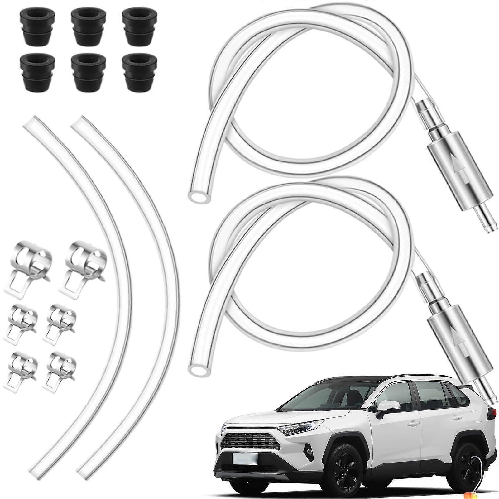 Brake Bleeding Set Bleeding Hose Tool With Integrated Check Valve For Hydraulic Systems Truck Compatible