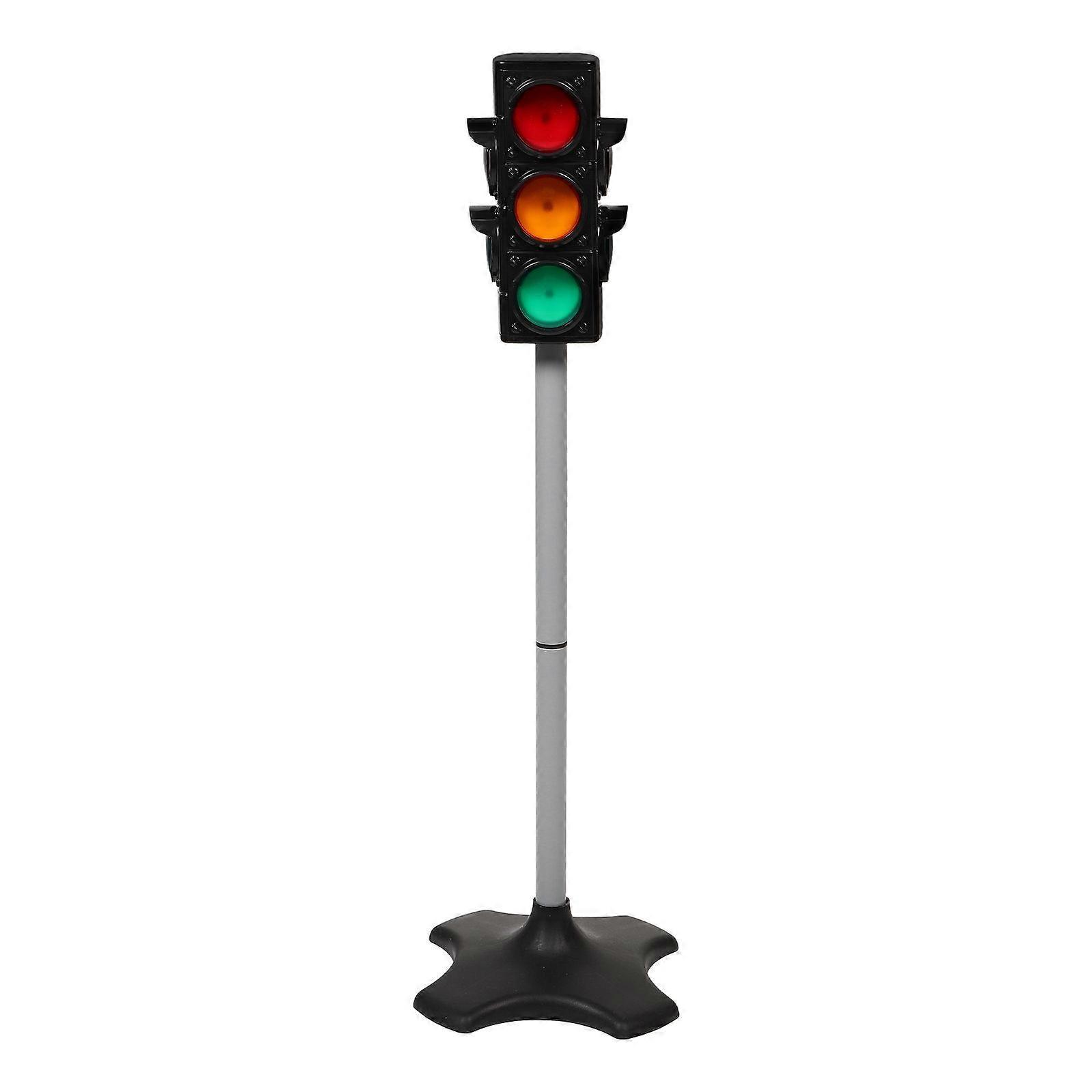 Realistic Traffic Light Toy Kids Simulation Safety Traffic Indicator Traffic Light Kids Toy for Early Education and Classroom Use (Batteries Not Inclu