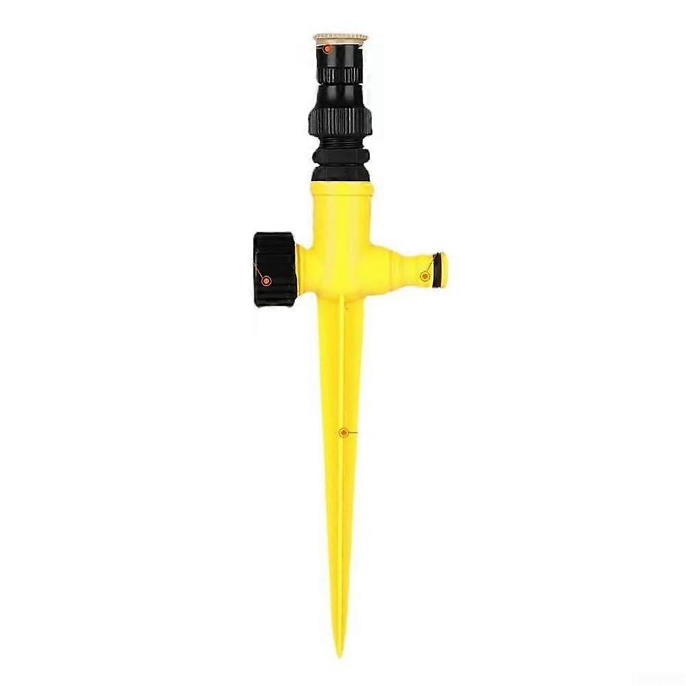 Automatic Spraying Lawn Sprinkler Head 360-Degree Adjustable for Garden Irrigation and Water Conservation (1 Unit)