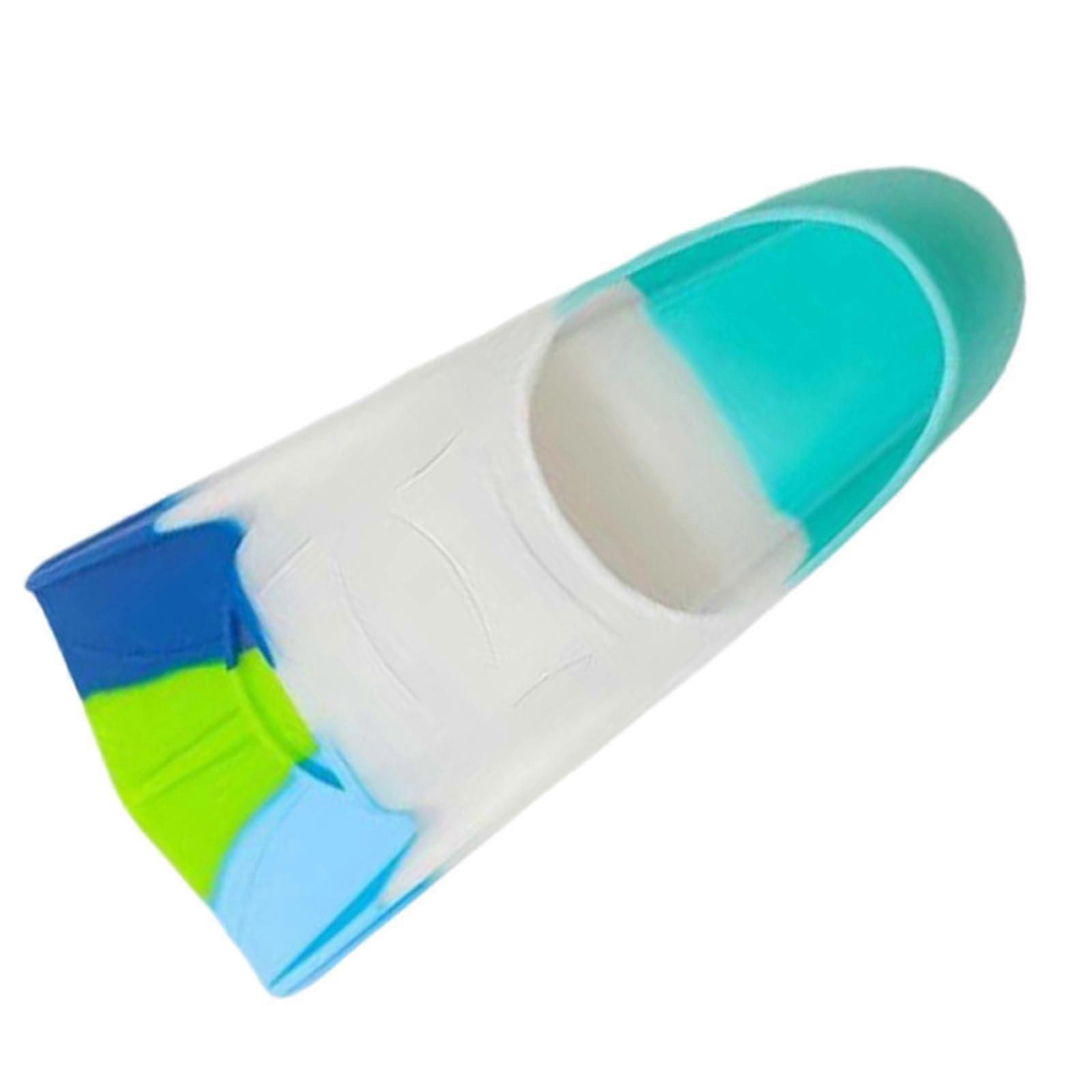 Kids Swim Fins Portable Non-Slip Diving Training Flippers