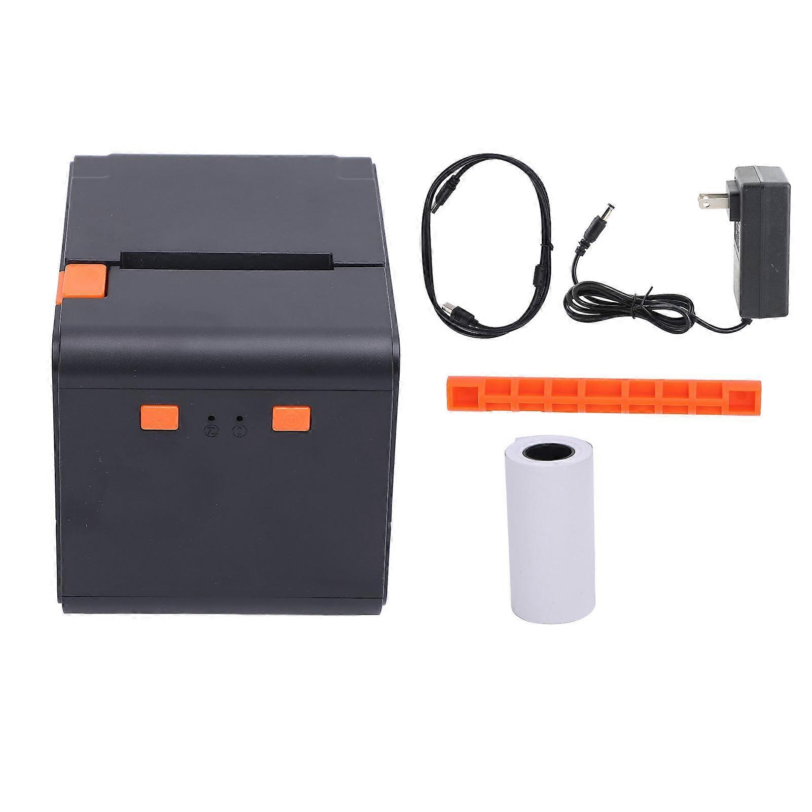 58mm Thermal Paper Printer USB Wireless Connection High Speed Receipt Barcode Printer US Plug