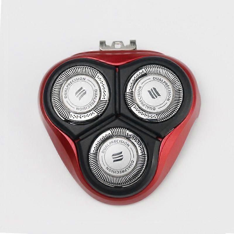 Replacement shaving heads compatible with Philips AT750 shaver, red