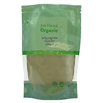 Just Natural Organic Organic Wheatgrass Powder 100g - 4 Pack