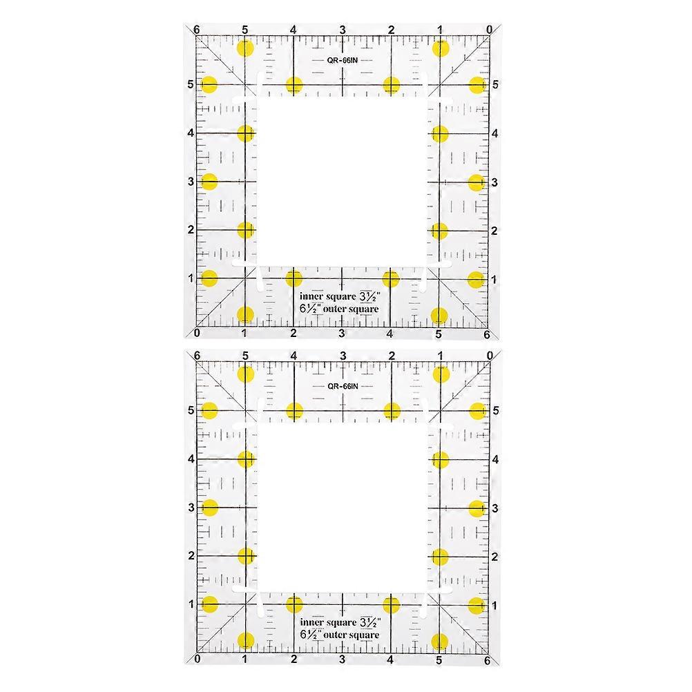 It sounds like you're describing a product listing for **acrylic patchwork quilting rulers**. Here's a polished version of the product description