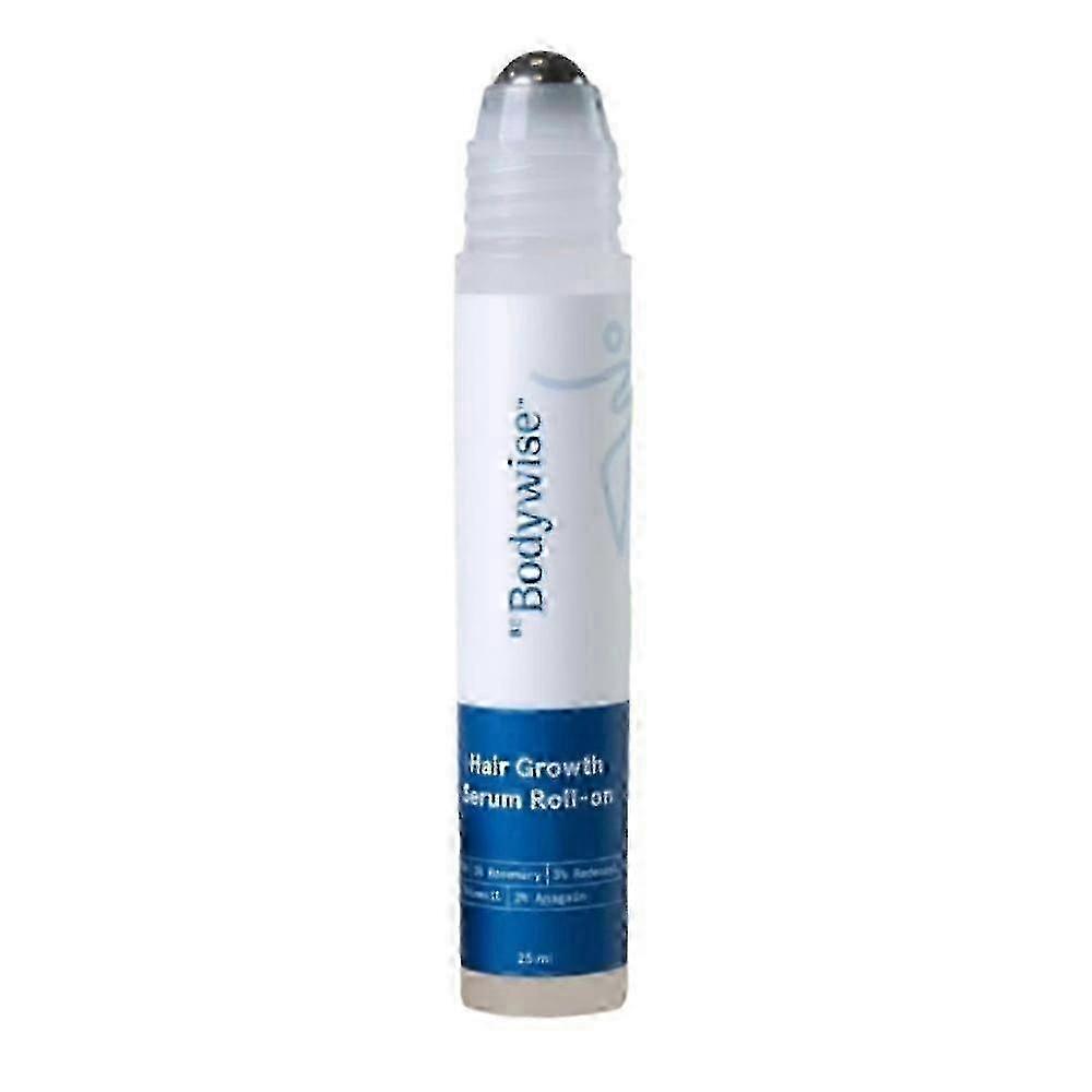 Be Bodywise Hair Growth Serum Roll On - New Arrival with 3% Rosemary, Redensyl & 2% Complex in 25ml
