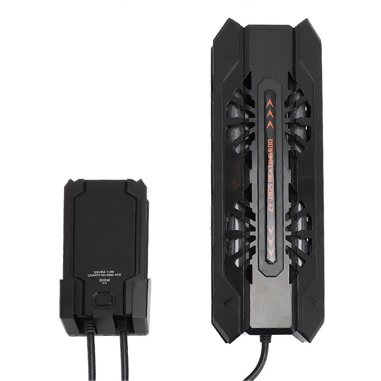 300W Aquarium Heating Rod with LED Temp Controller 29x9.5x3.5cm