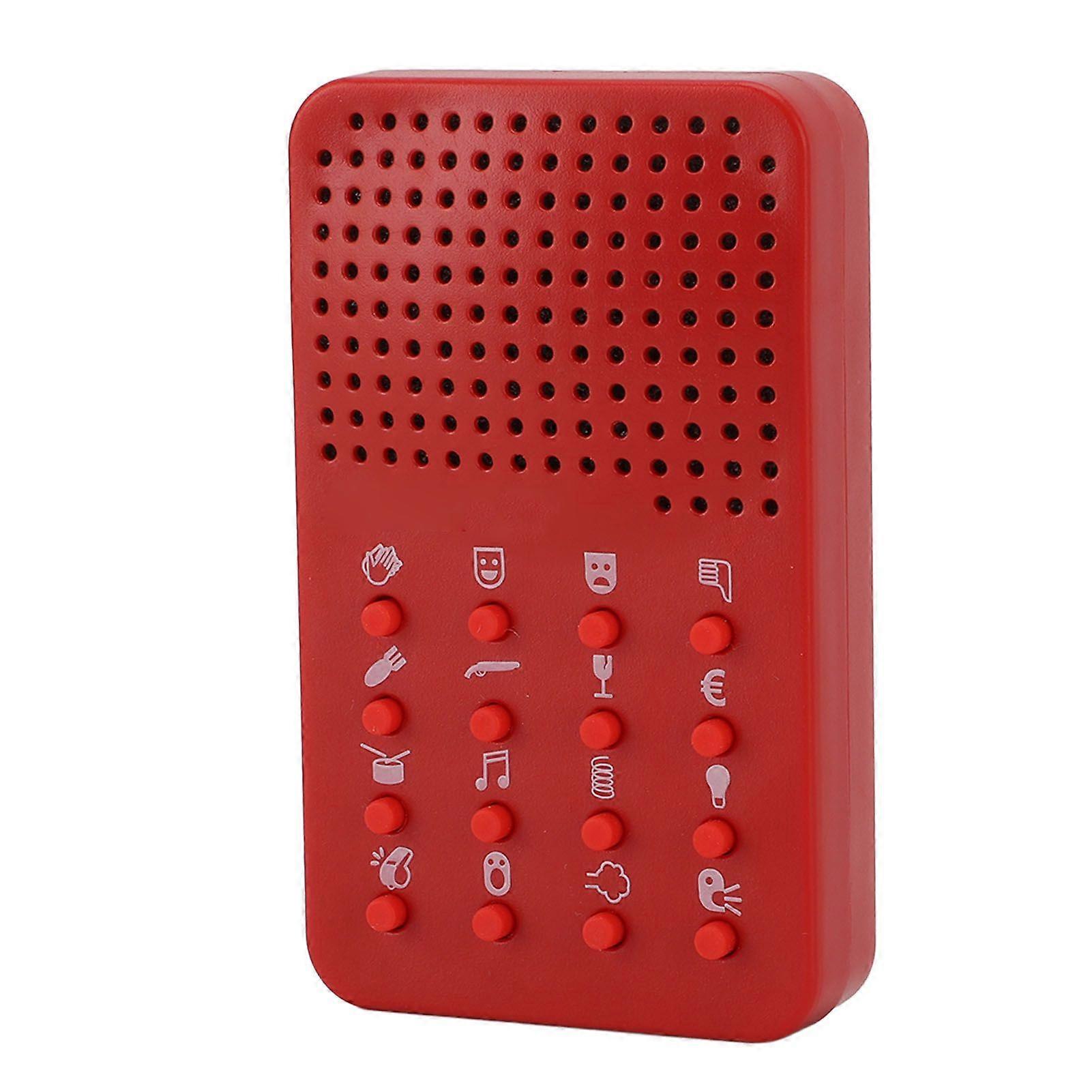 Funny Sound Maker with 16 Effects Portable Electronic Key Sound Machine for Party Toy Festive Ambiance