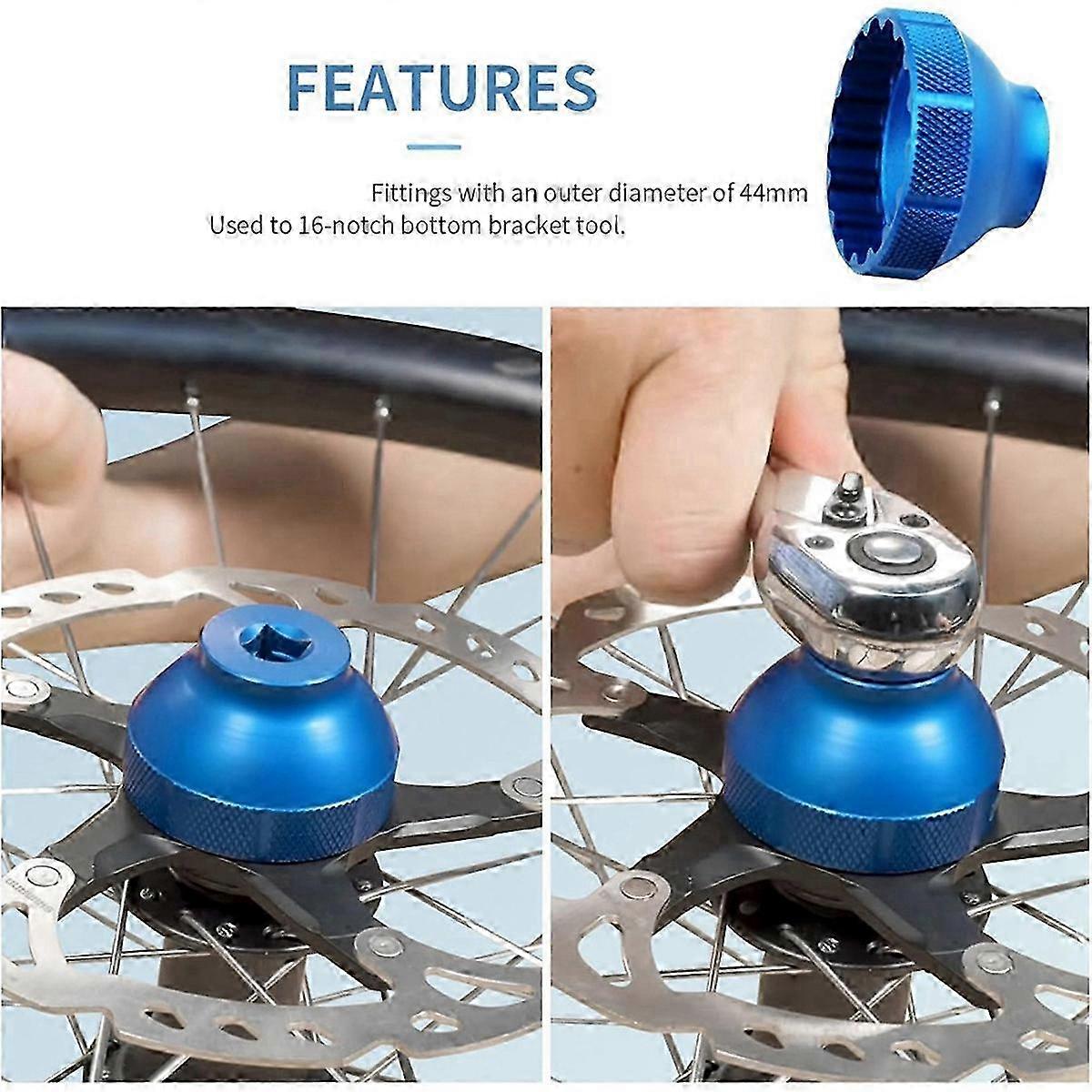 2pcs Bottom Bracket Removal Tool BBT-69.2 Slot Bottom Support Tool