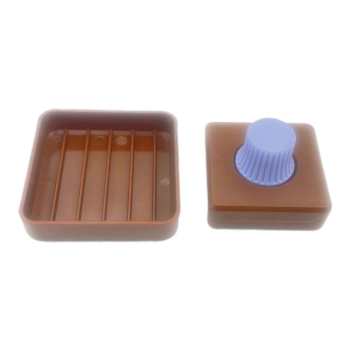 Build Plate Cleaner Microfiber Holder,Printer Build Plate Cleaner, for 3D Build Plate Coffee Color