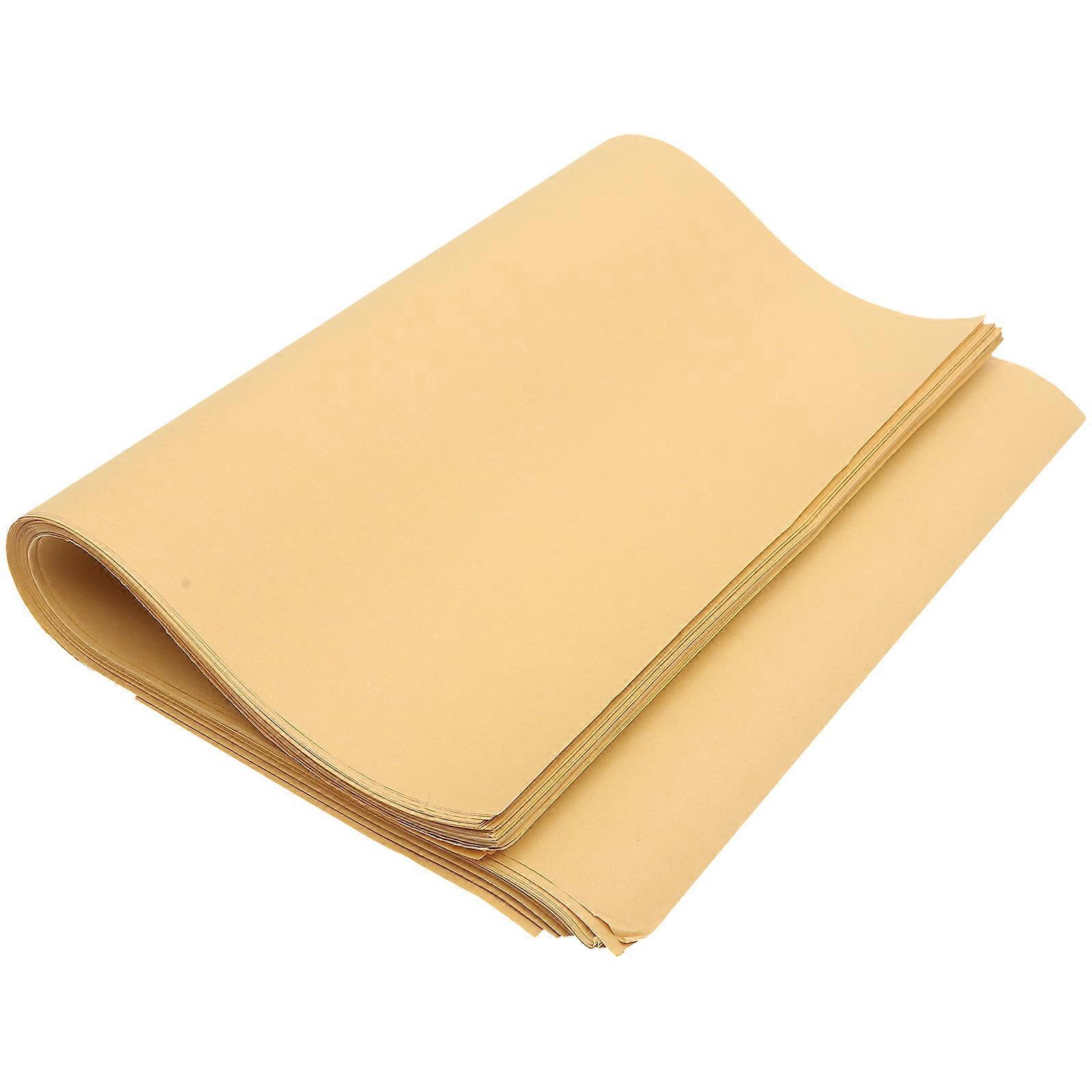 Greaseproof Sandwich Paper for Home Use Strong and Beige Color 100pcs