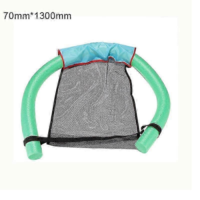 floating mesh chair for pool with inflatable float