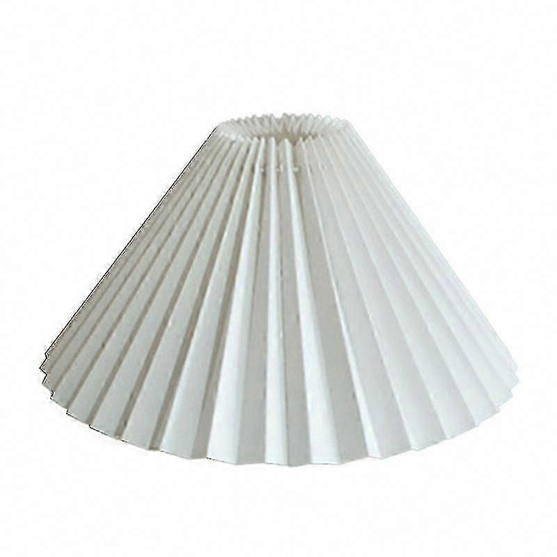 Japanese Style Pleated Fabric Lampshade E27 Light Cover for Table Lamp and Ceiling Decor