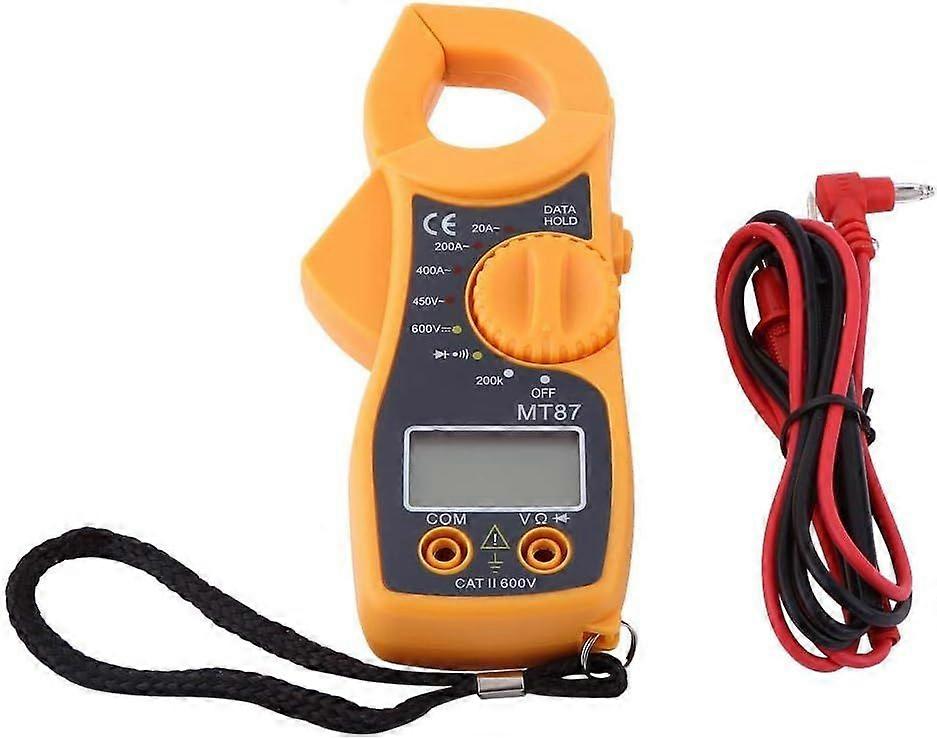 Digital Multimeter AC DC Voltmeter Clamp Meter Ammeter Ohmmeter Volt Tester LCD