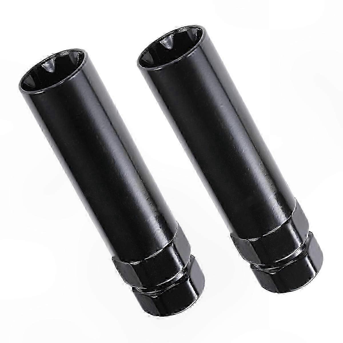 7-Spline Lug Nut Key Socket Wrench for 14x1.5 & 14x2.0 Replacement Wheel Lug Nuts