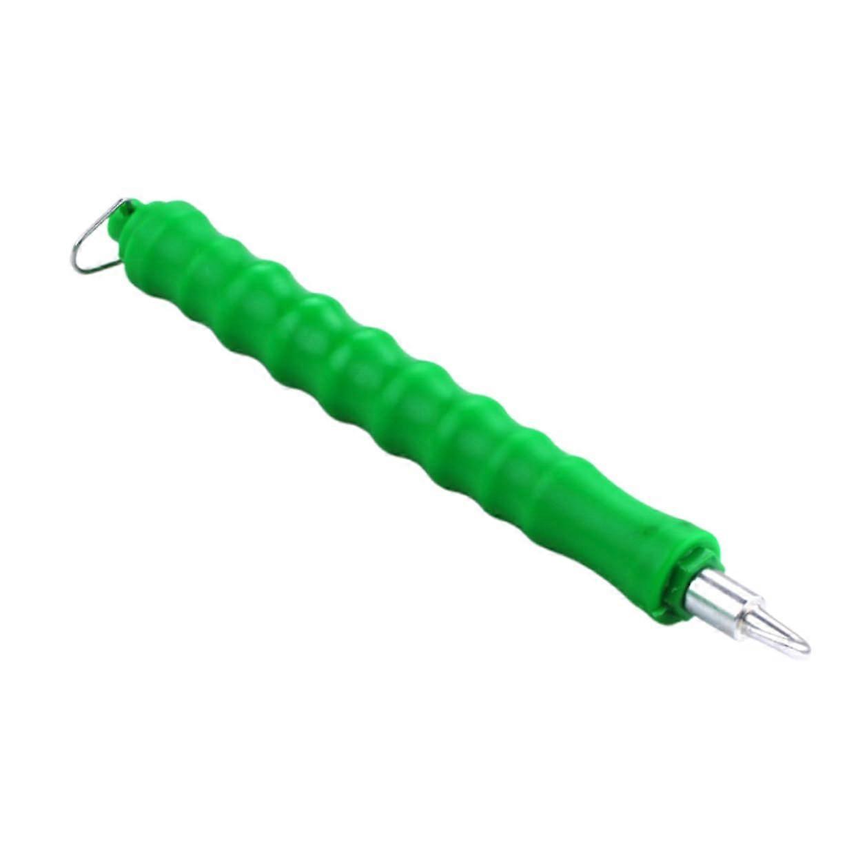 Rebar Tie Tool Heavy Duty Quick Pull Tie Wire Twisting Tool Green Rubber Handle Reduce Fatigue Fast