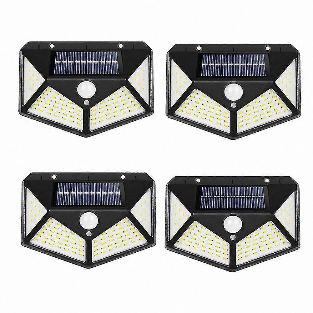 2-Pack Solar LED Wall Lights with Motion Sensor for Outdoor Use, Waterproof Solar-Powered Lighting Solution