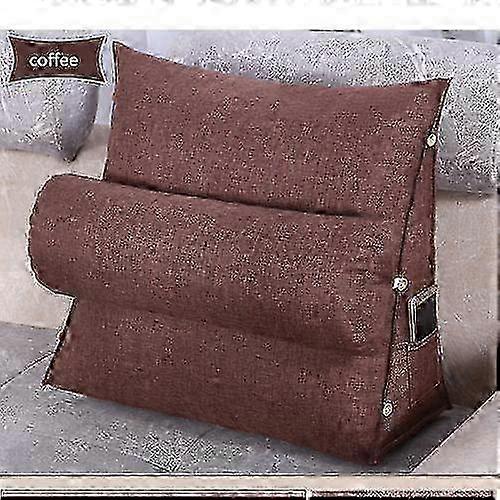Comfort Soft Bed Rest Reading Pillow Big Wedge Lounge Sofa Cushion Back Support