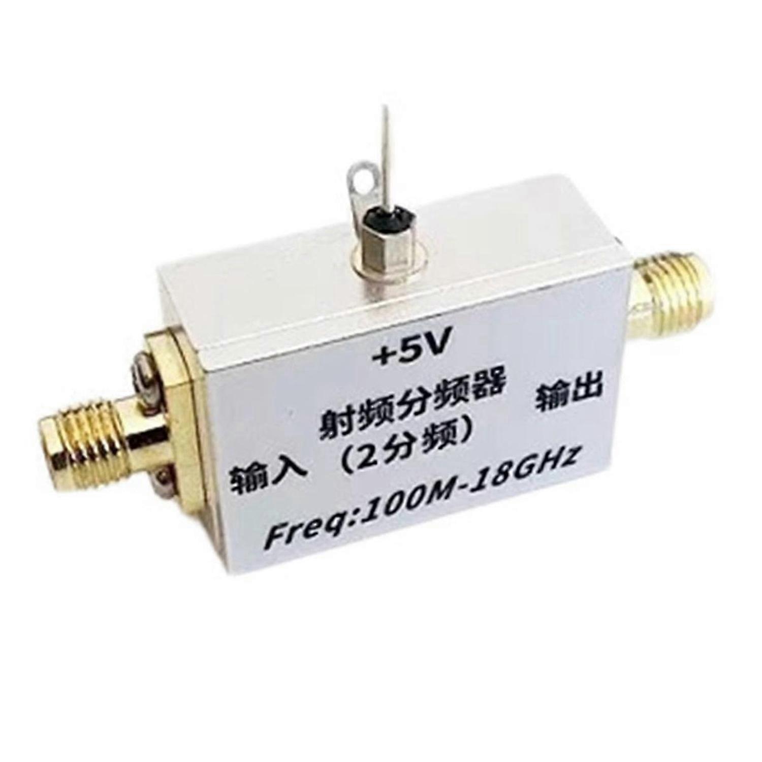 100Mhz-18GHz Prescaler Divider Frequency 2 Divider High Frequency Signal to Low Frequency Conversion