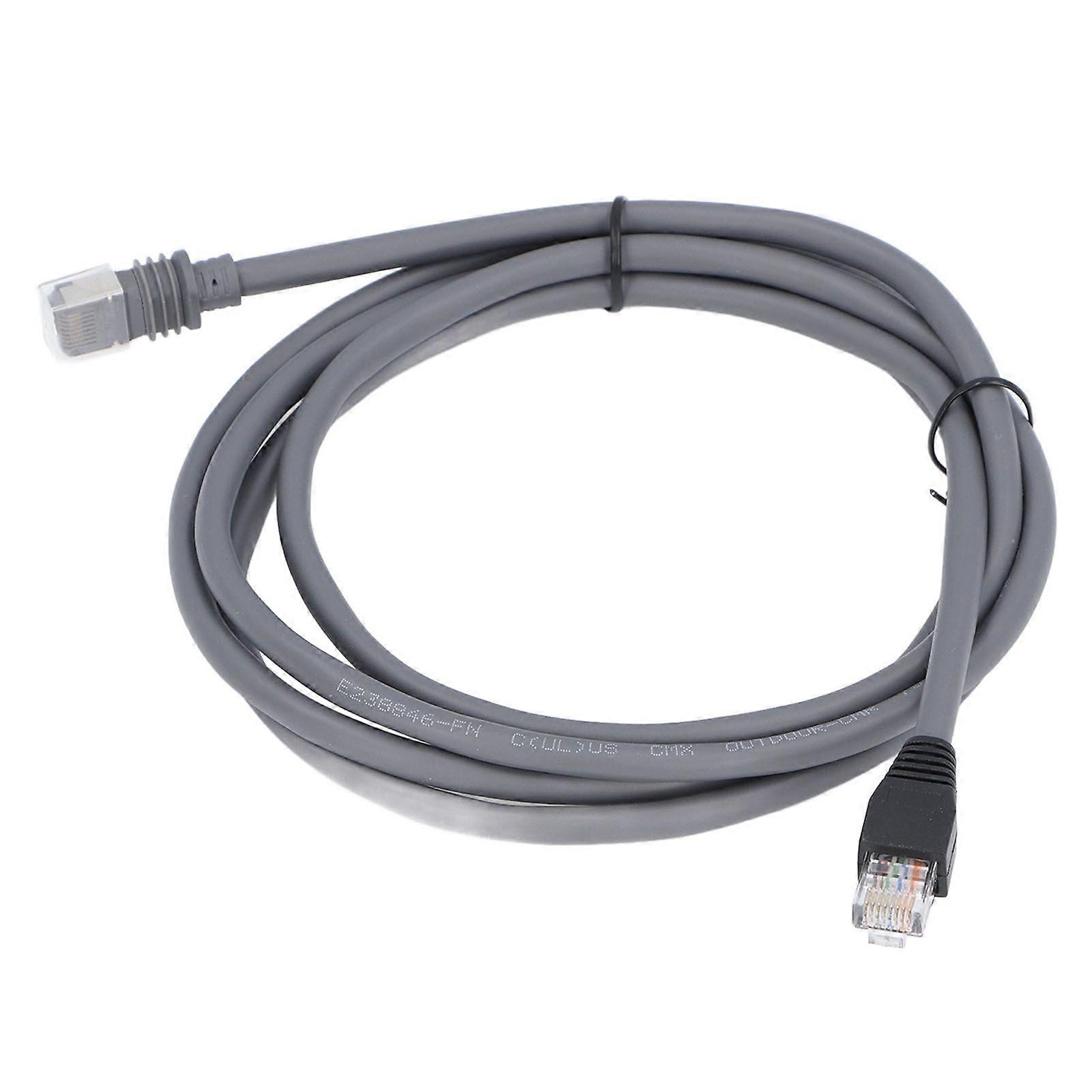 Ethernet Cable Extension Portable Crystal Head High Speed Water Resistant for Mini Rectangular Satellite Antenna 2m / 6.6ft
