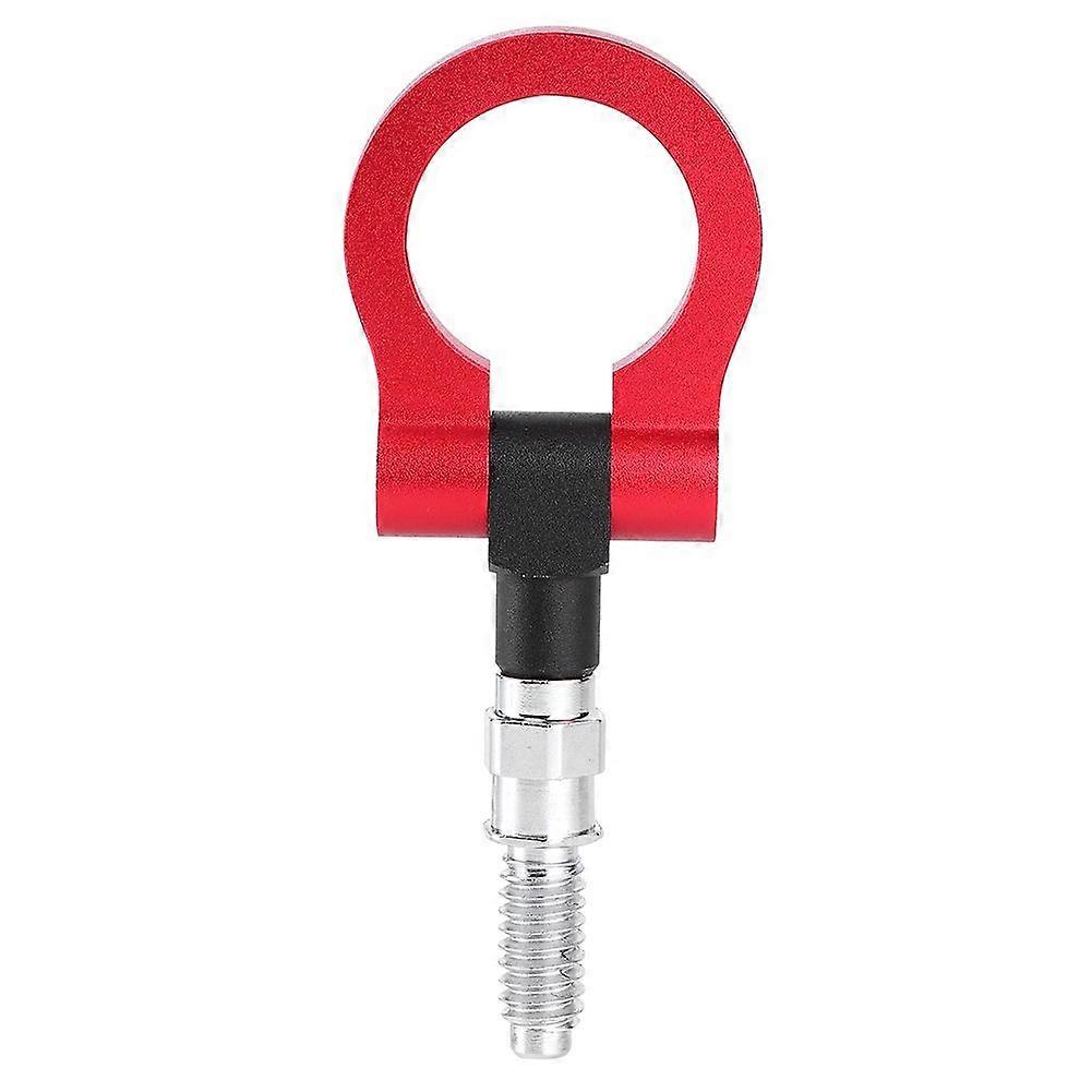 Car Auto Trailer Aluminum Alloy Front Tow Hook Decoration Towing Ring for E Series Red