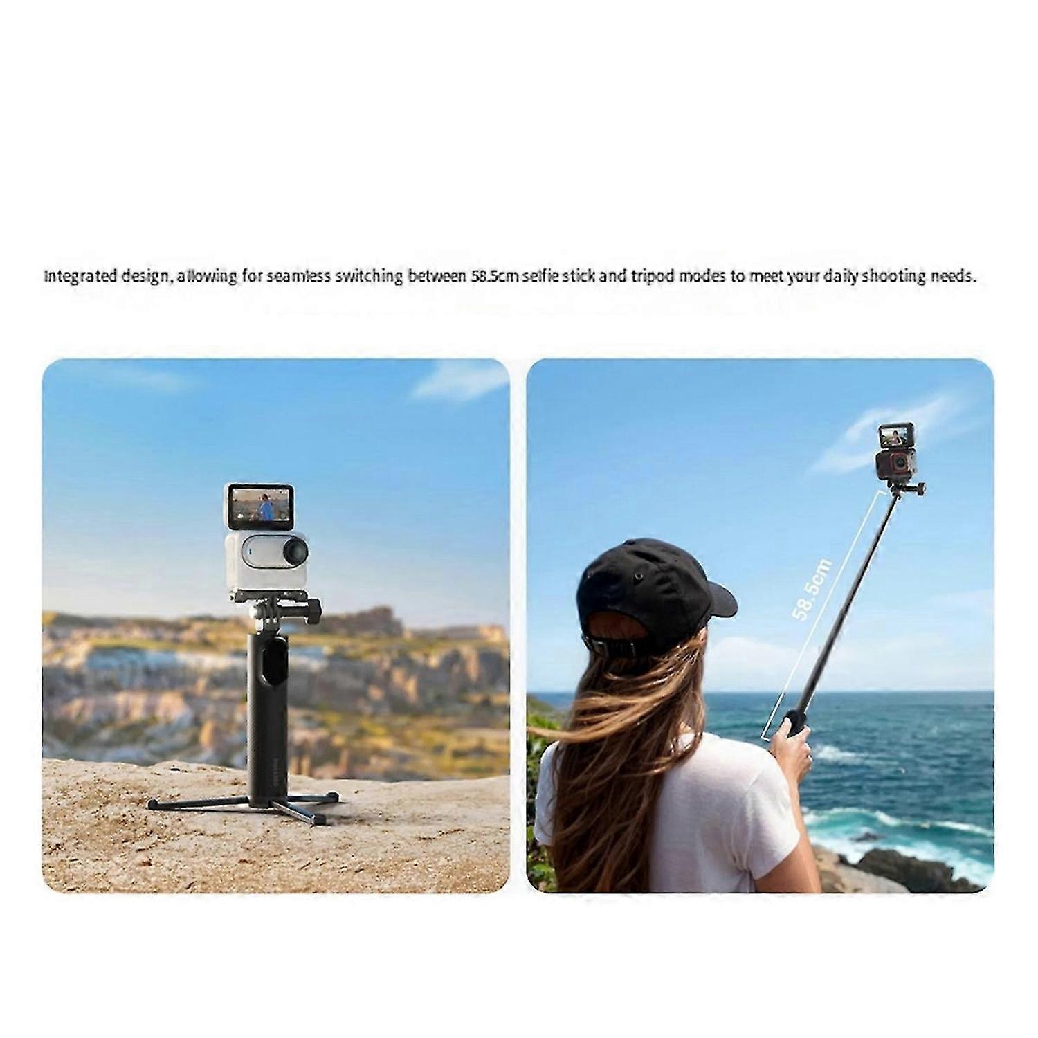 For Mini Tripod Selfie Stick with 1/4 inch Mount