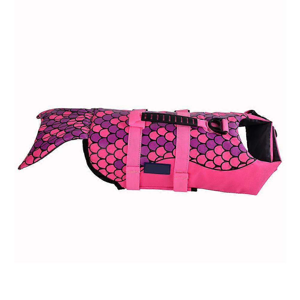 Pet Life Jacket Fish Shape with Quick Release Buckles for 1 Preserver