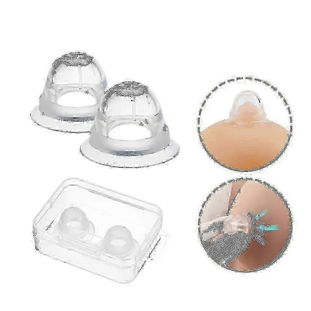 Nippelschutz, Nippelkorrektor für umgekehrte, flache und schüchterne Brustwarzen, Nippelschutz, Nippelsauger Abzieher-dwdz JT